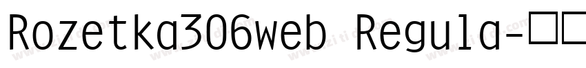 Rozetka306web Regula字体转换